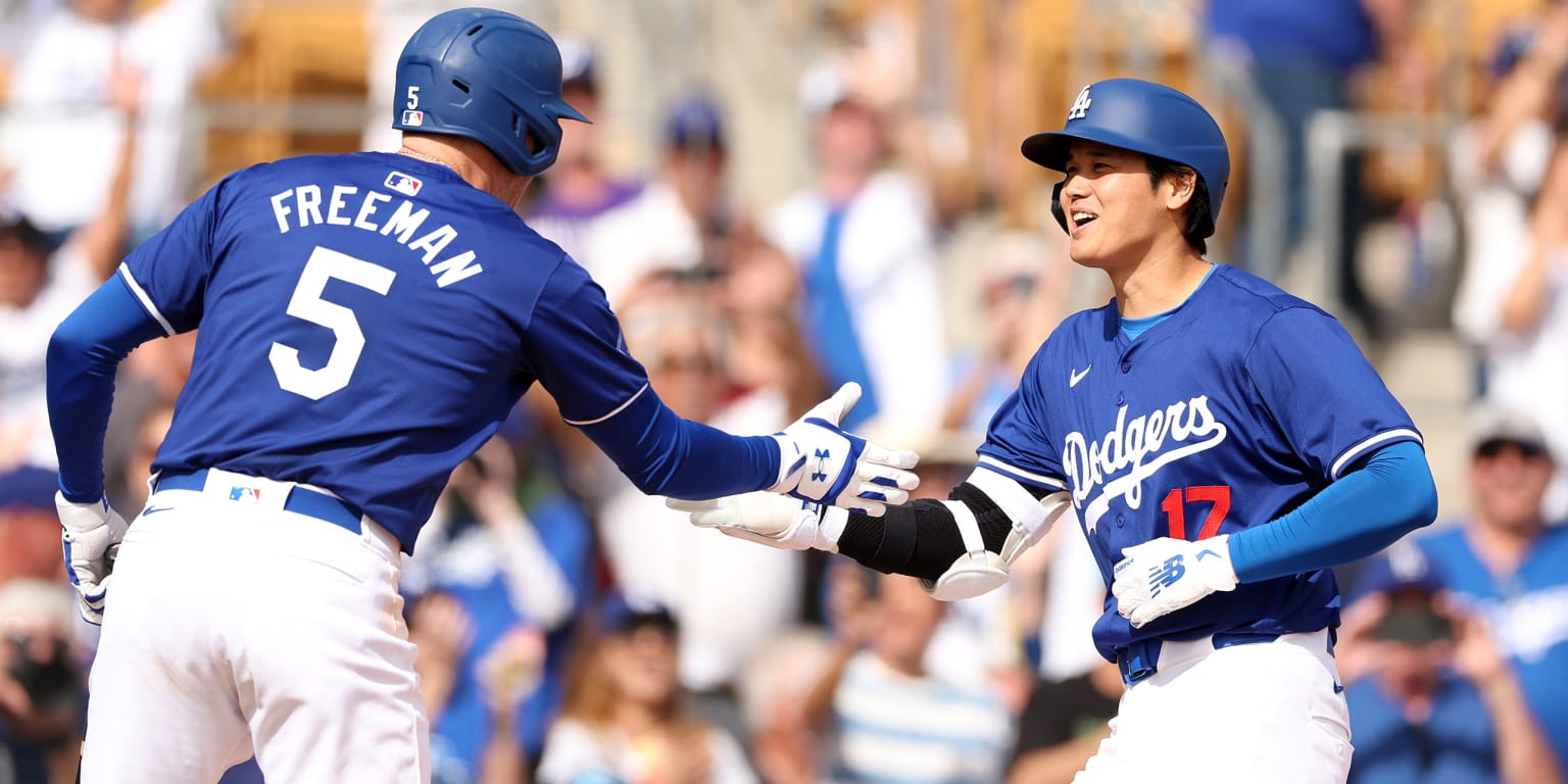 Shohei Ohtani homers in Dodgers Spring Training debut - MLB.com