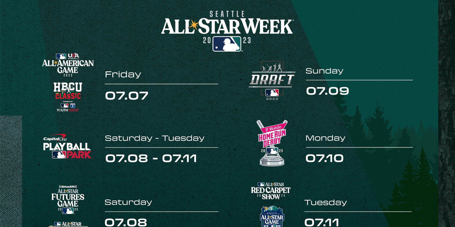 MLB announces details for AllStar Week in Seattle