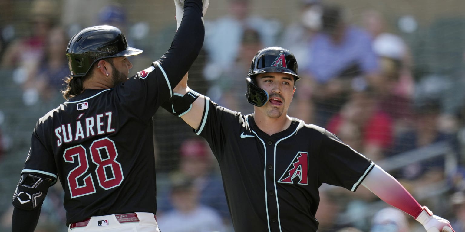 Corbin Carroll's hits second Spring Training home run