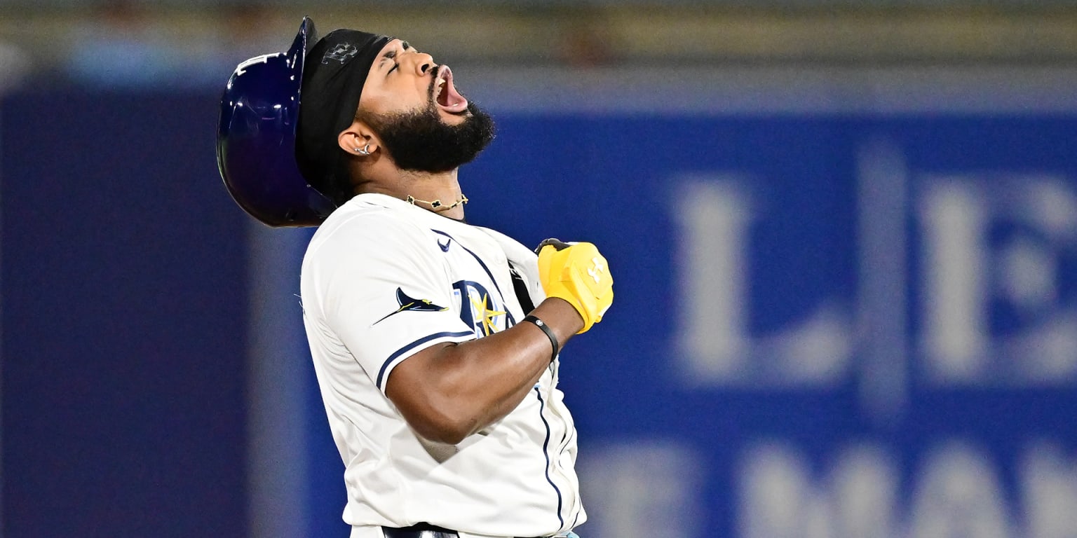 レイズのジュニア・カミネロが40本塁打100打点＆チームを5連勝に導く