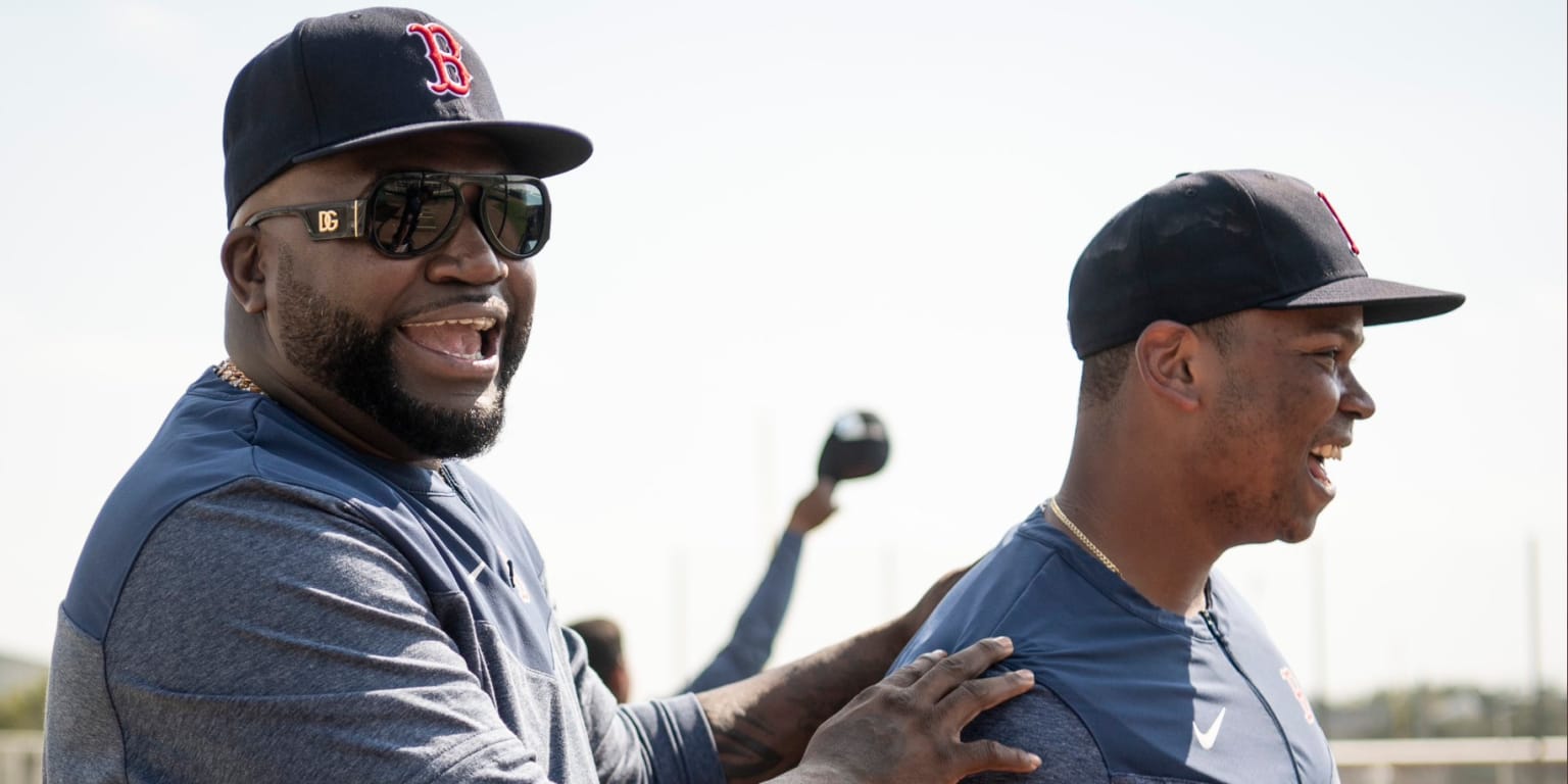 Ortiz adds life to clubhouse as he reports for spring training