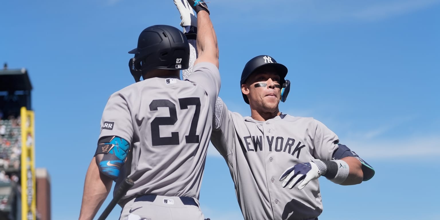 Judge wins 1st challenge, then hits 1st HR as Yanks shut out SF again