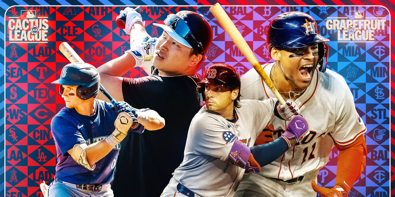 15 must-watch hitters in Spring Training 