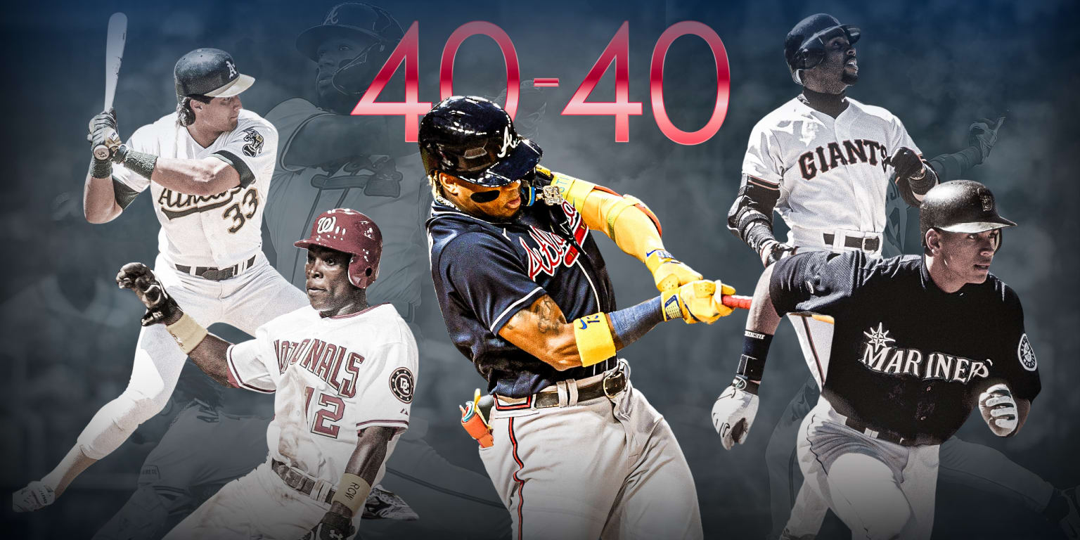 MLB's 40 home runs, 40 steals club