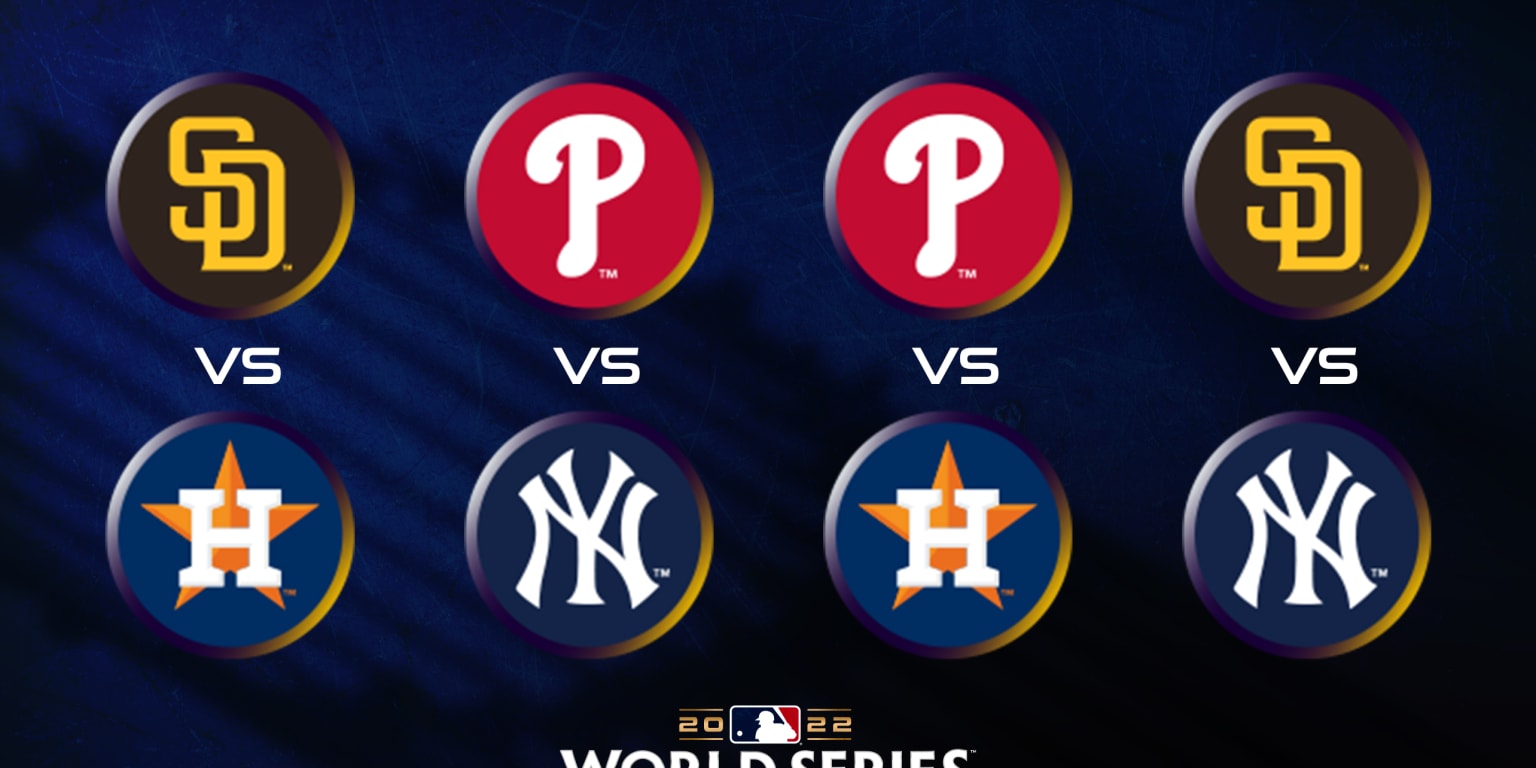 MLB on X: The World Series matchup is all set. #postseason https