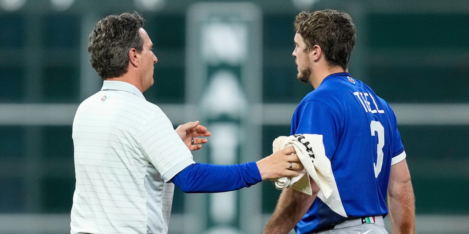 Italy catcher Teel, who homered early, exits vs. USA with hamstring discomfort