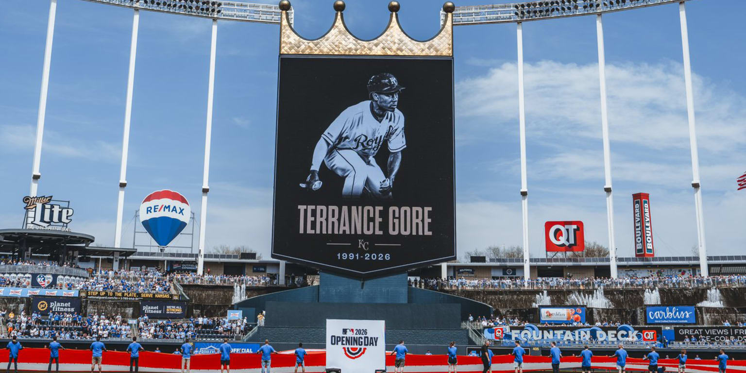 KC honors Gore with heartfelt tribute ahead of '26 home opener