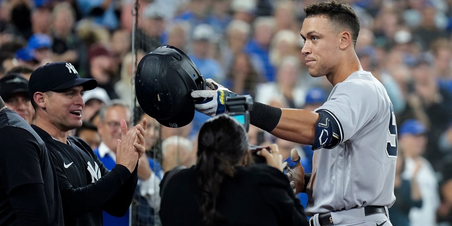 What Aaron Judge said about his historic homer - MLB.com