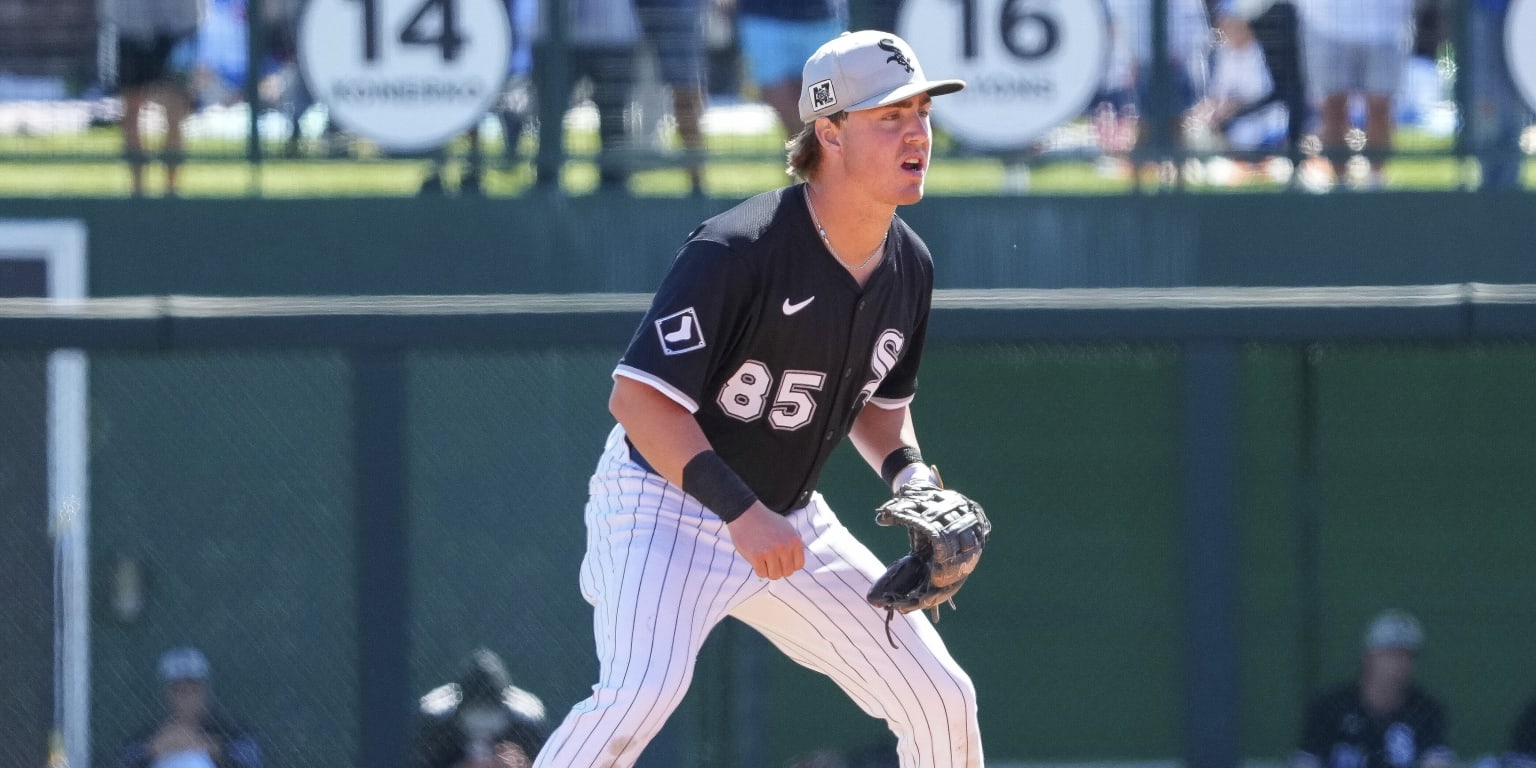 Chase Meidroth to start 2025 season in Triple-A for White Sox
