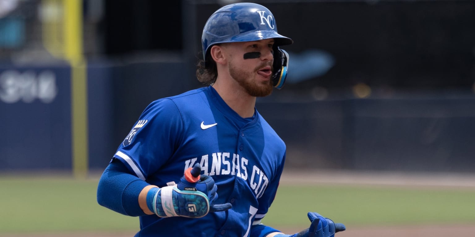Royals Bobby Witt Jr Extends Hitting Streak To 22 Games On Home Run royals-bobby-witt-jr-extends-hitting-streak-to-22-games-on-home-run