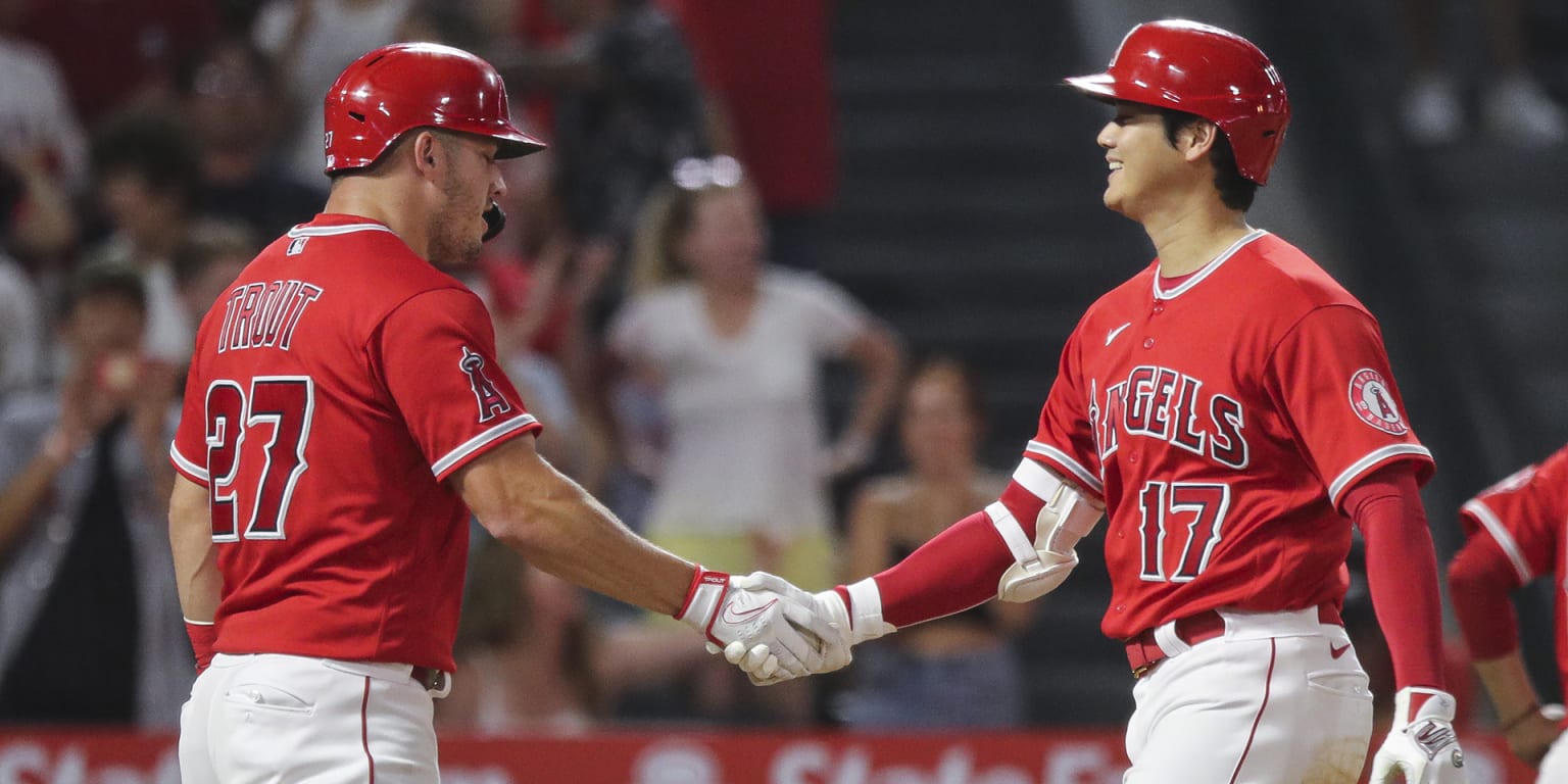 Shohei Ohtani, Mike Trout combine for 3 home runs in Angels' win