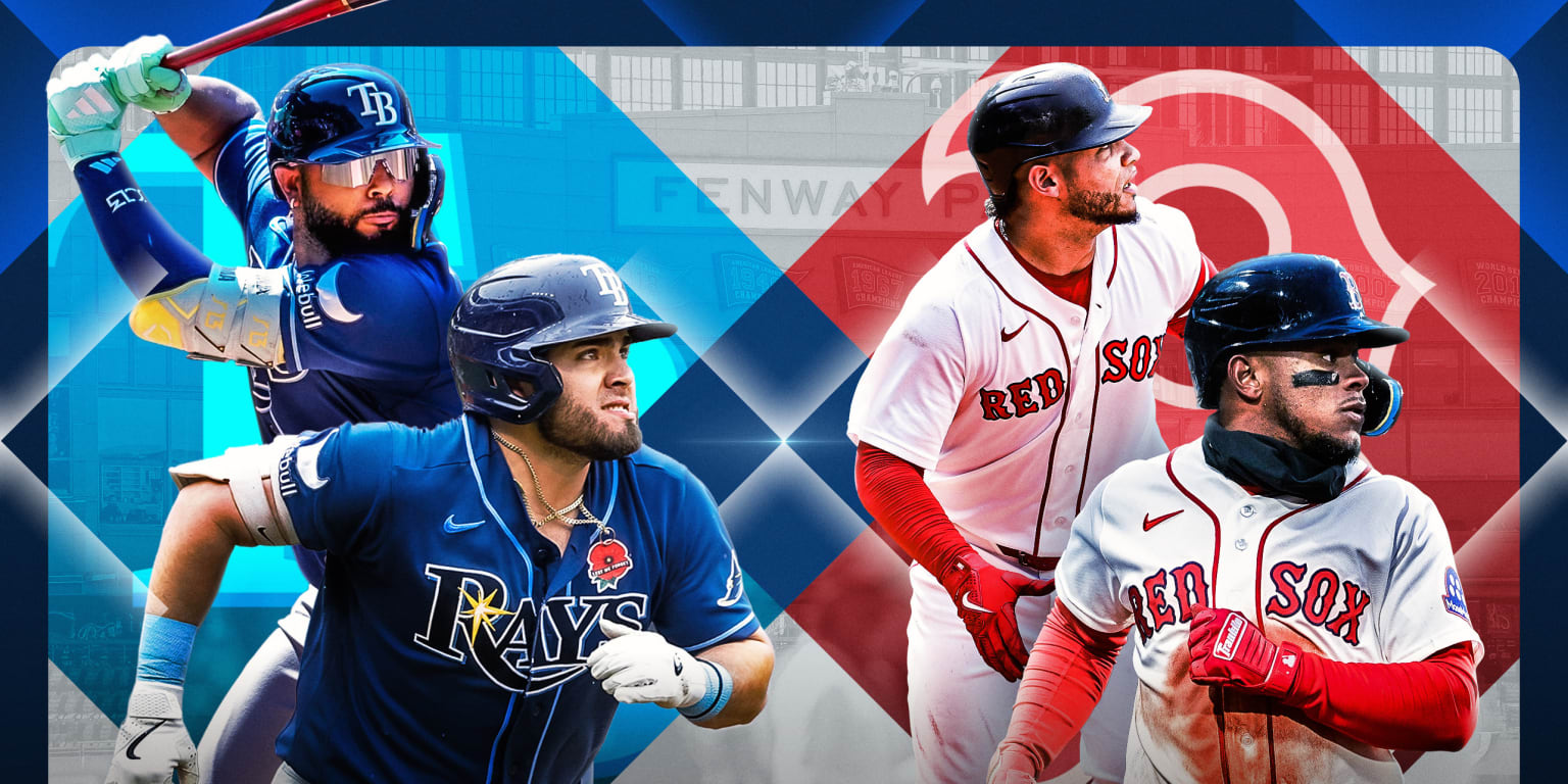 AL-Best Rays Bring 56-38 Record to Fenway for 4-Game Series With Red Sox