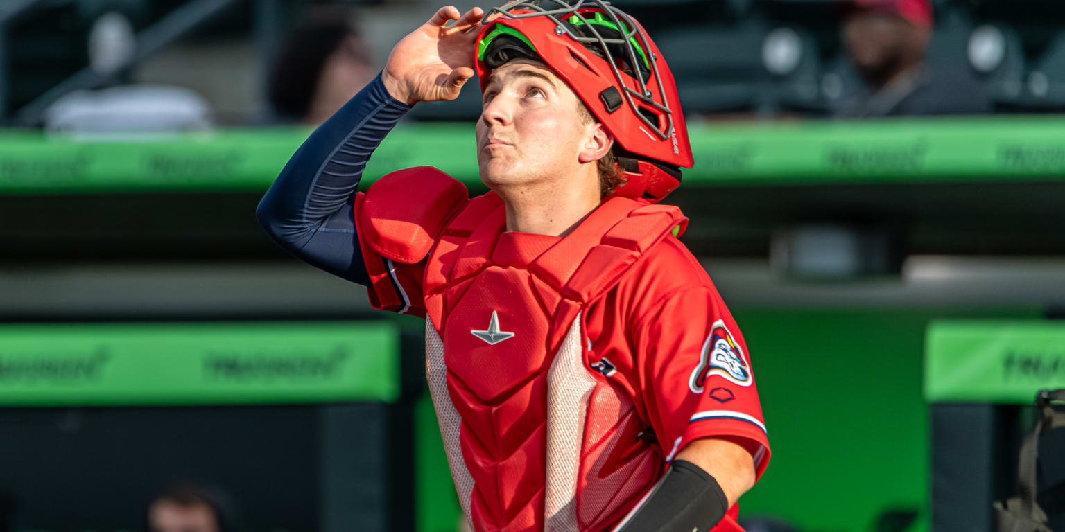 This super utility prospect can play every infield position — including catcher!