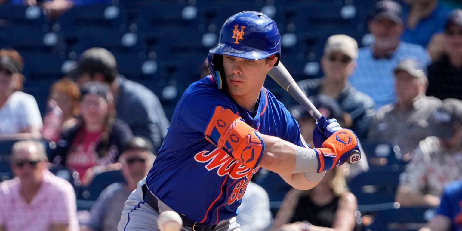 Mets prospect Drew Gilbert's first Major League Spring Training