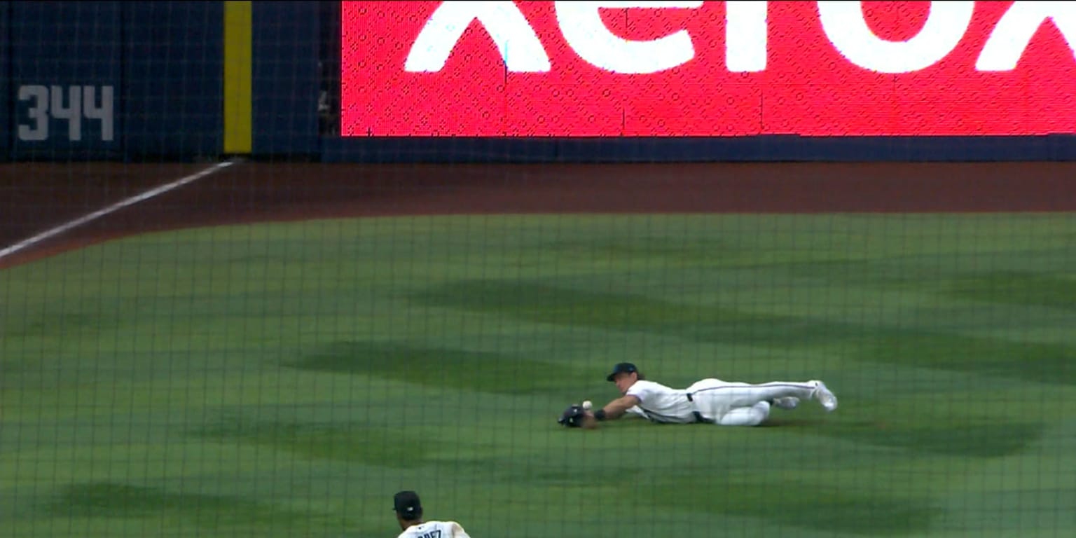 Conine (left knee discomfort) exits early after diving attempt