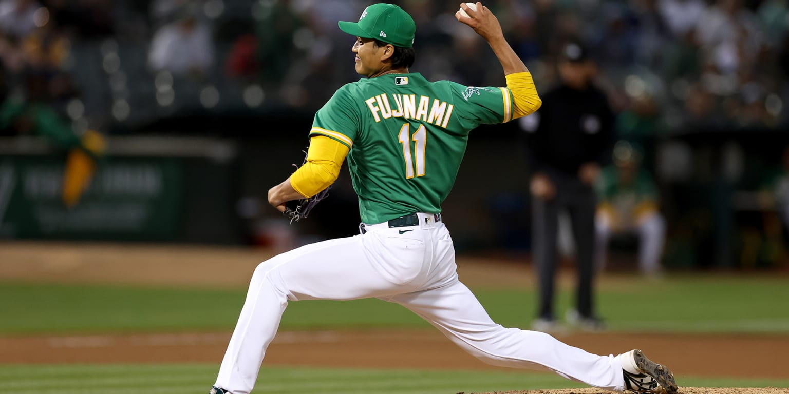 A's move Japanese rookie Fujinami to bullpen - The San Diego Union