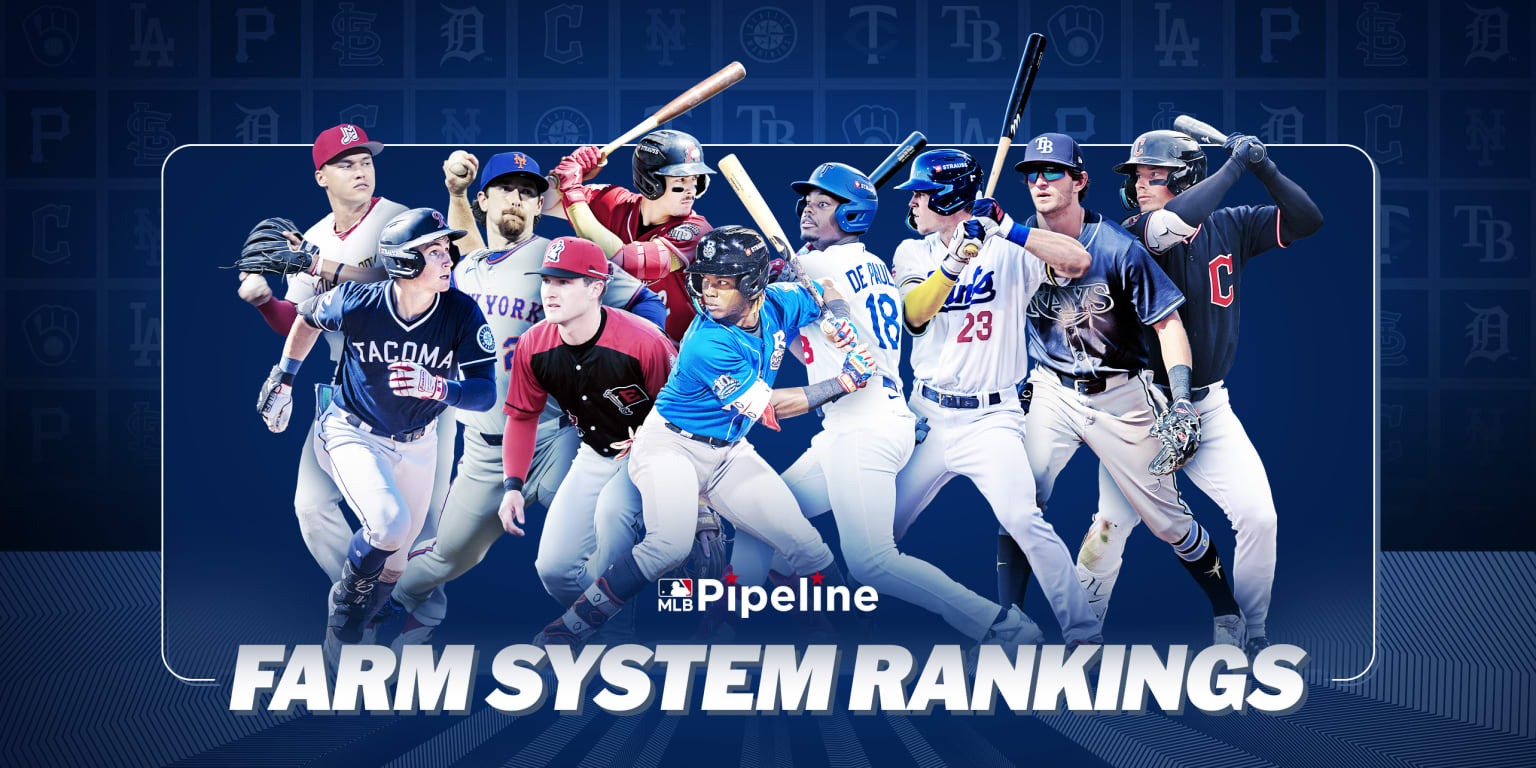 There's a new No. 1 in farm system rankings