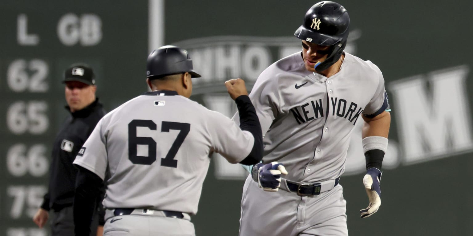 Aaron Judge Breaks DiMaggio Yankees Homer Record