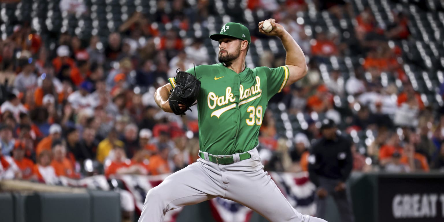 Evolution of A's Matt Olson: From swinging and missing to landing