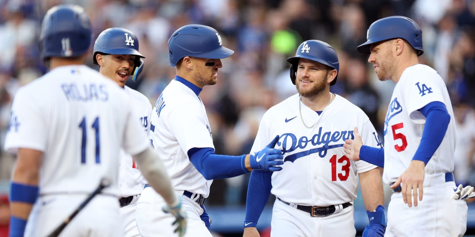 Dodgers' Trayce Thompson Makes Statcast History in Three Home Run