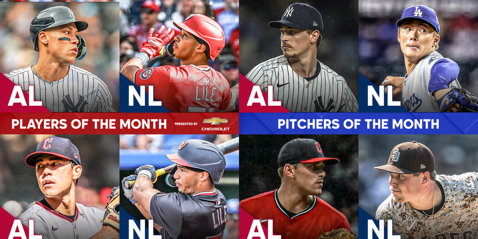 MLB monthly award winners for September 2025