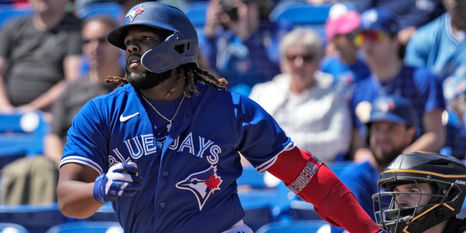 Vladimir Guerrero Jr. has left knee injury