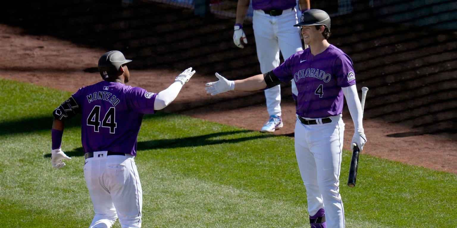 Elehuris Montero Homers In Rockies' Cactus League Opener