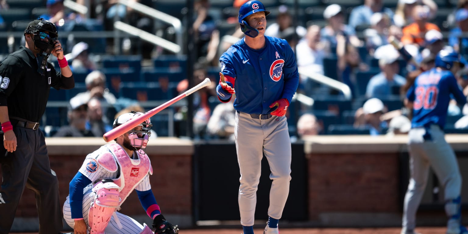 Pete Crow-Armstrong hits first career HR against Mets