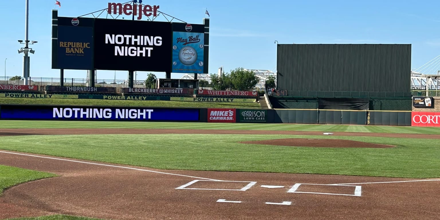 The Louisville Bats turned a game into 'Nothing Night' -- and it was everything