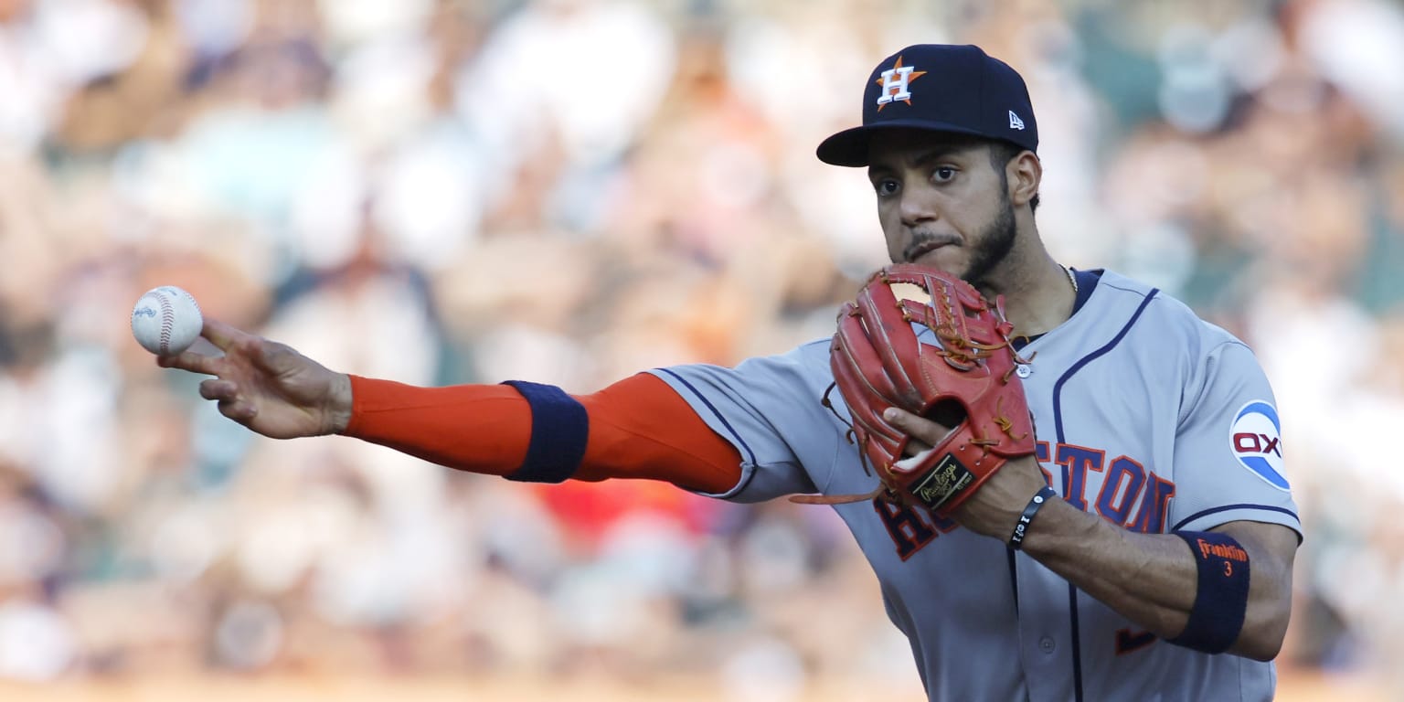Astros place Peña on IL with calf strain, hopeful for minimum stint