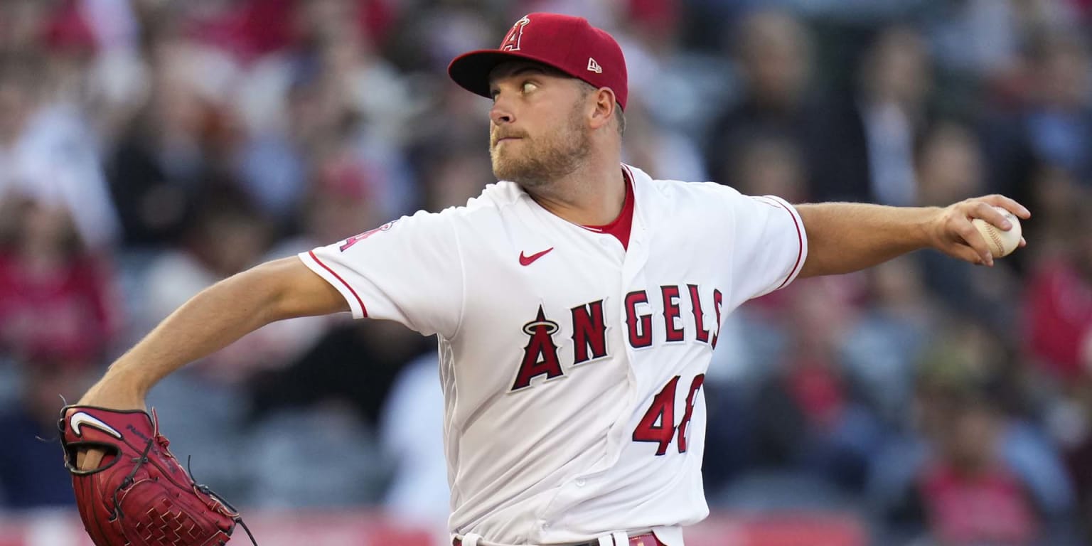 Reid Rangers Reid Detmers beaten by two-strike hits vs. Rangers