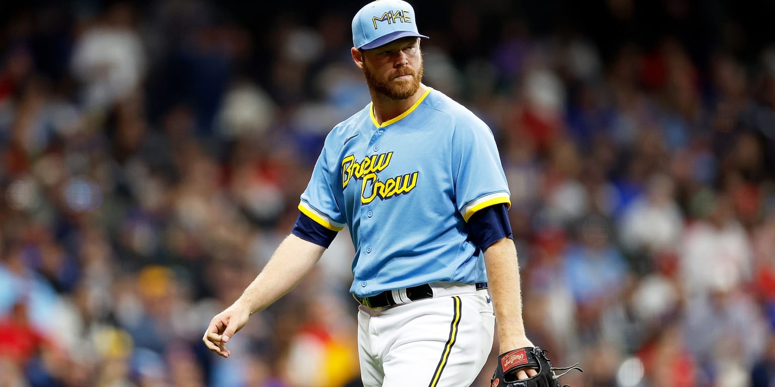 Brewers' All-Star P Brandon Woodruff sidelined for wild-card round due to  shoulder injury: 'It sucks, man