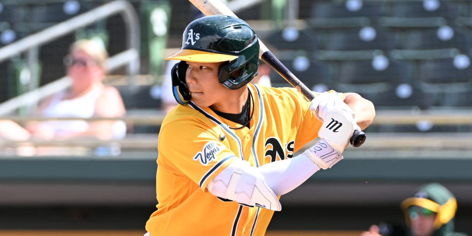 A's variation on Shotime pitches, hits and plays the infield!