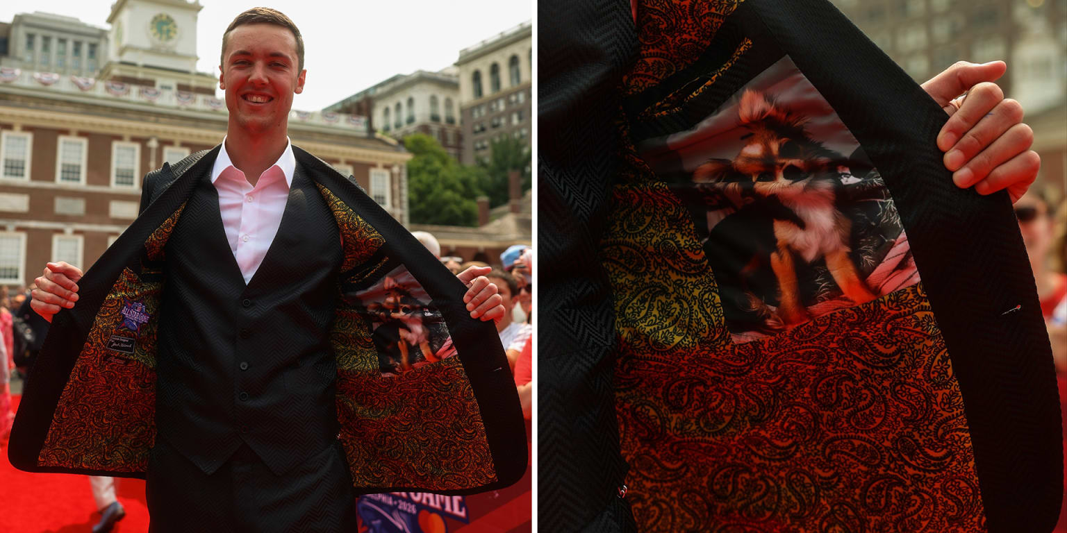 The Miz rocks unique suit with image of his dog tucked inside