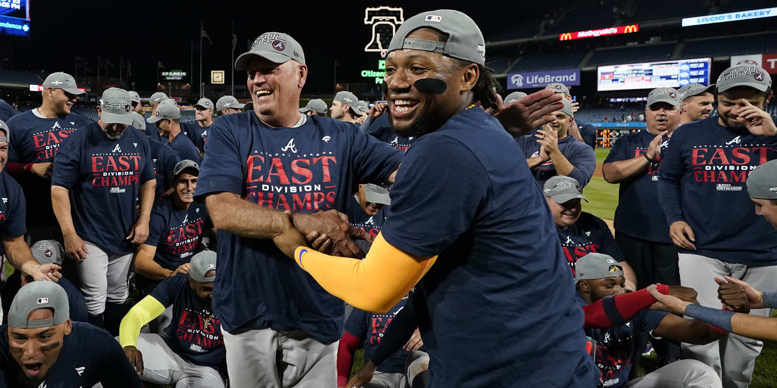 The Braves clinch the 2023 NL East title