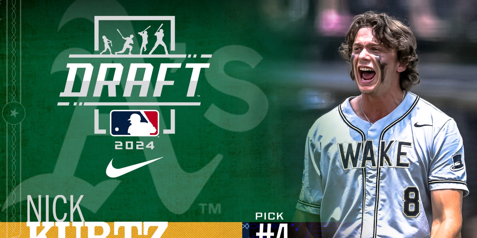 A's sign firstround Draft pick Nick Kurtz