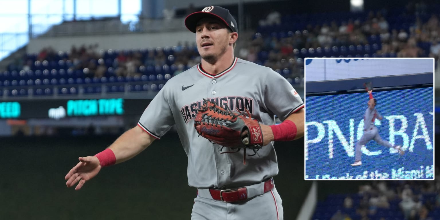 Was that Spider-Man scaling the wall for 'unbelievable' catch and DP?