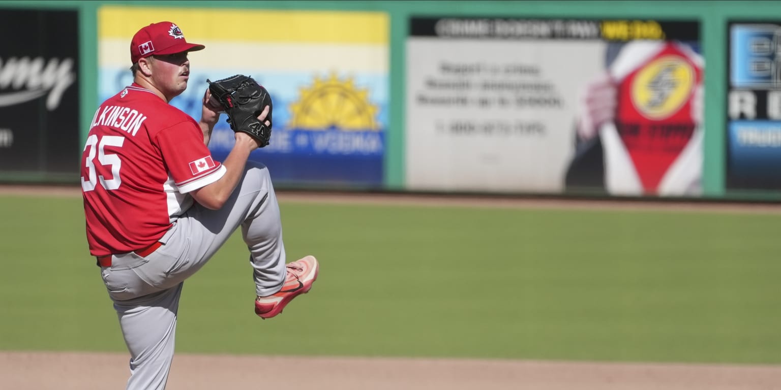He's nicknamed 'Tugboat,' and he throws a fastball that disappears