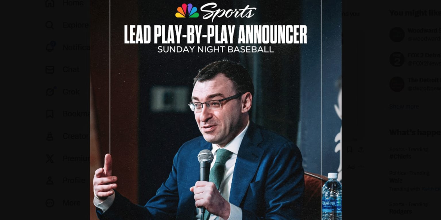 Tigers' Benetti chosen as the voice of Sunday Night Baseball