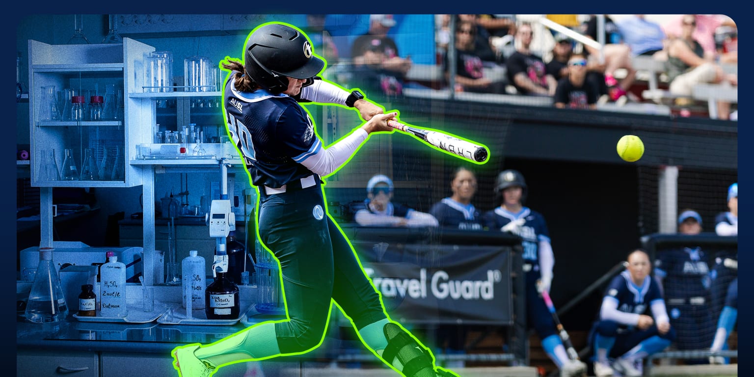 The AUSL star with a hitting lab in her basement