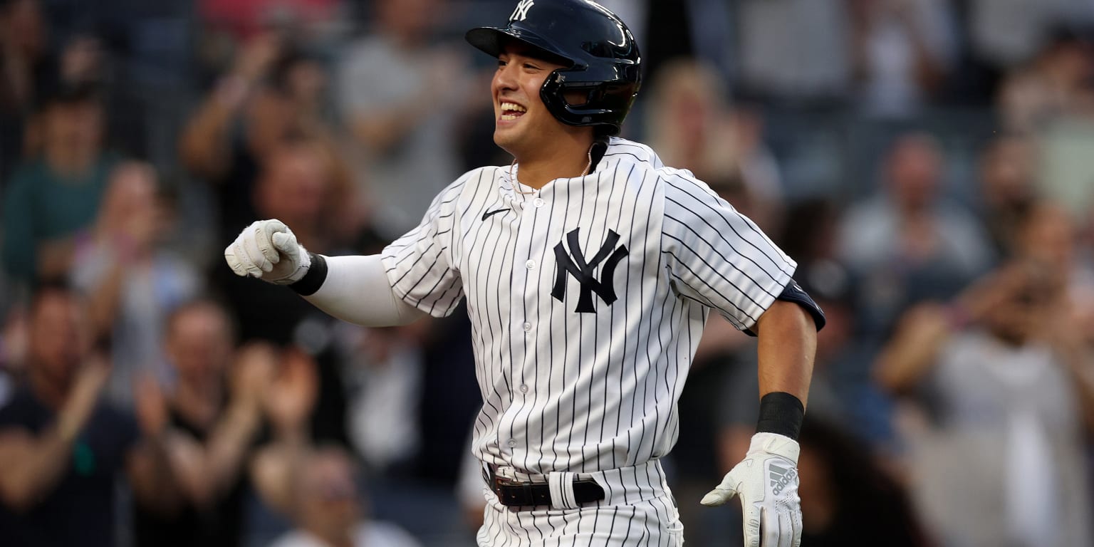 Anthony Volpe, Aaron Judge, Anthony Rizzo New York Yankees Name
