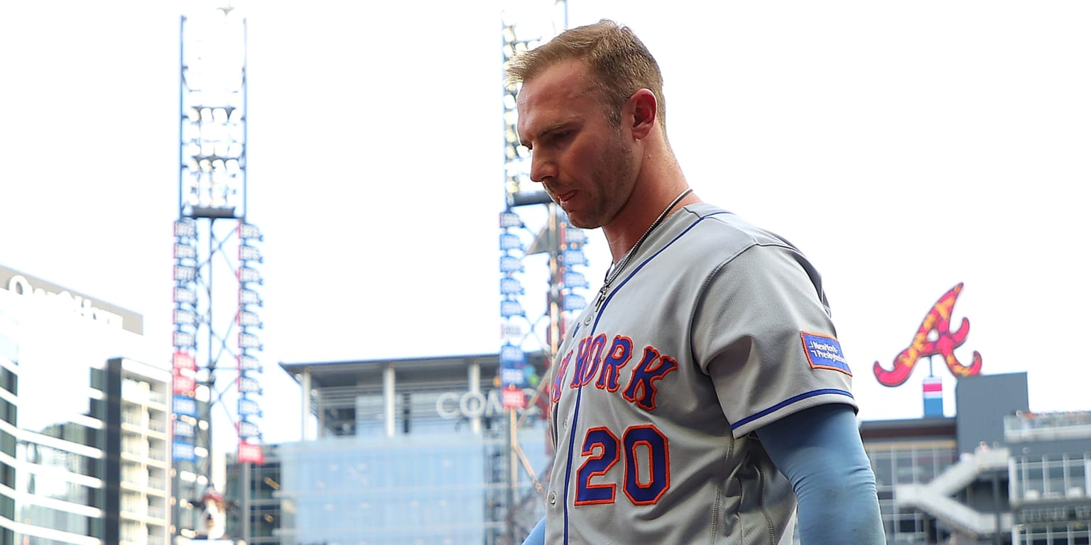 How Mets' lineup pieces fall now with Pete Alonso out 3-4 weeks