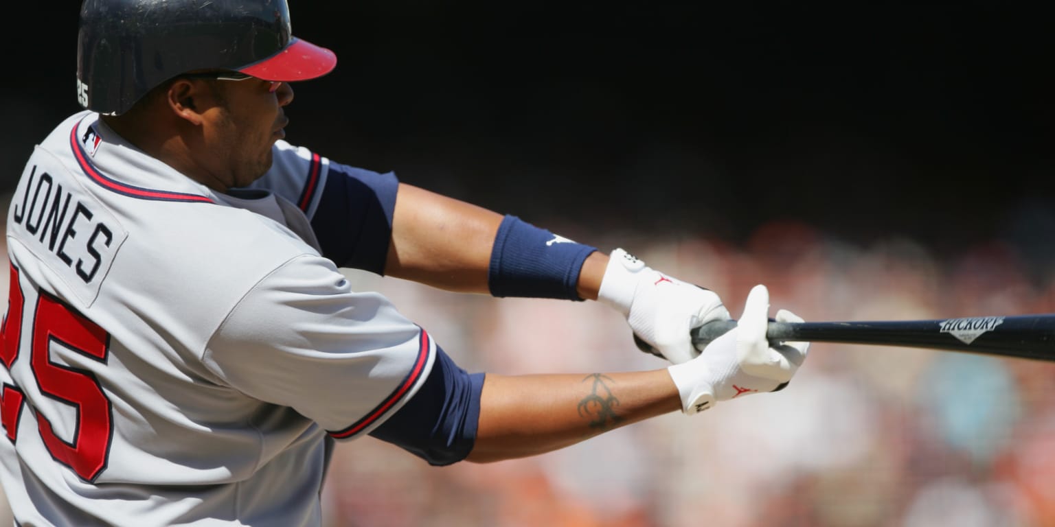 Andruw Jones' No. 25 to be retired by Braves