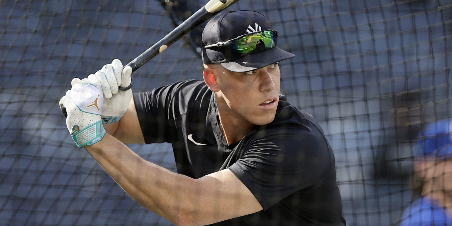 Aaron Judge plays simulated game at Yankees' Tampa complex