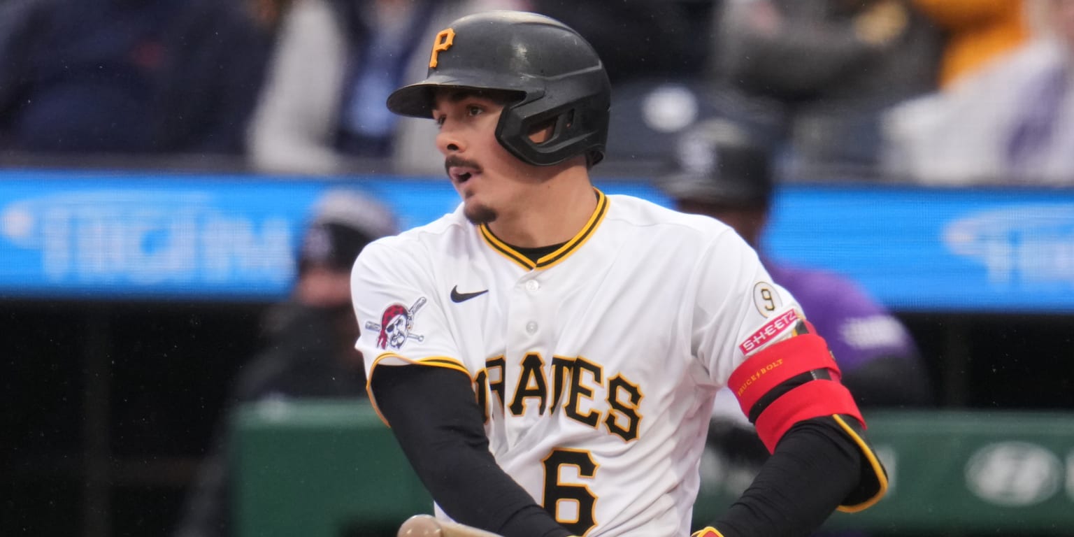 Griffin becomes Pirates' youngest leadoff hitter since 1952