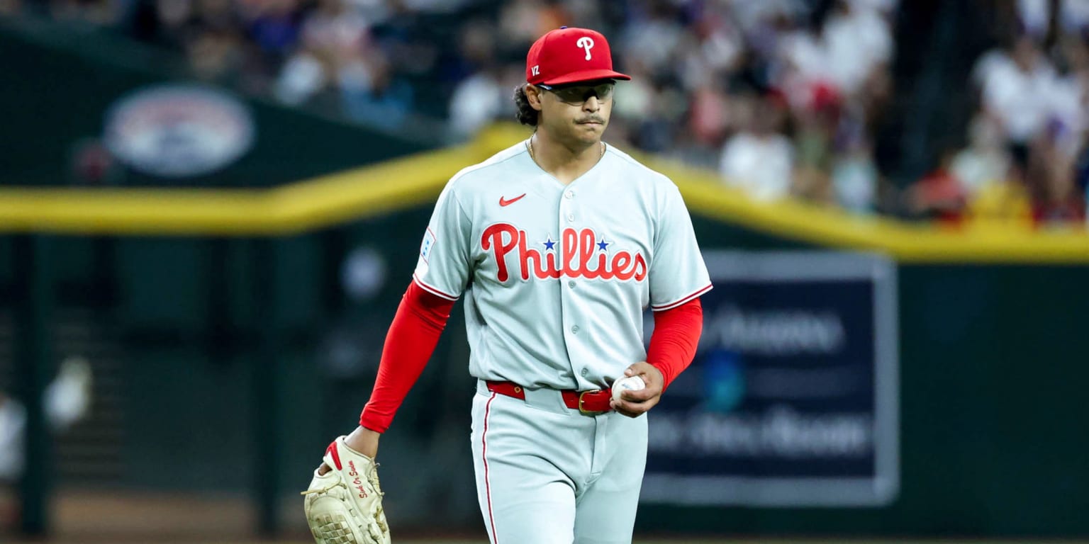 Phillies place All-Star lefty Luzardo on IL