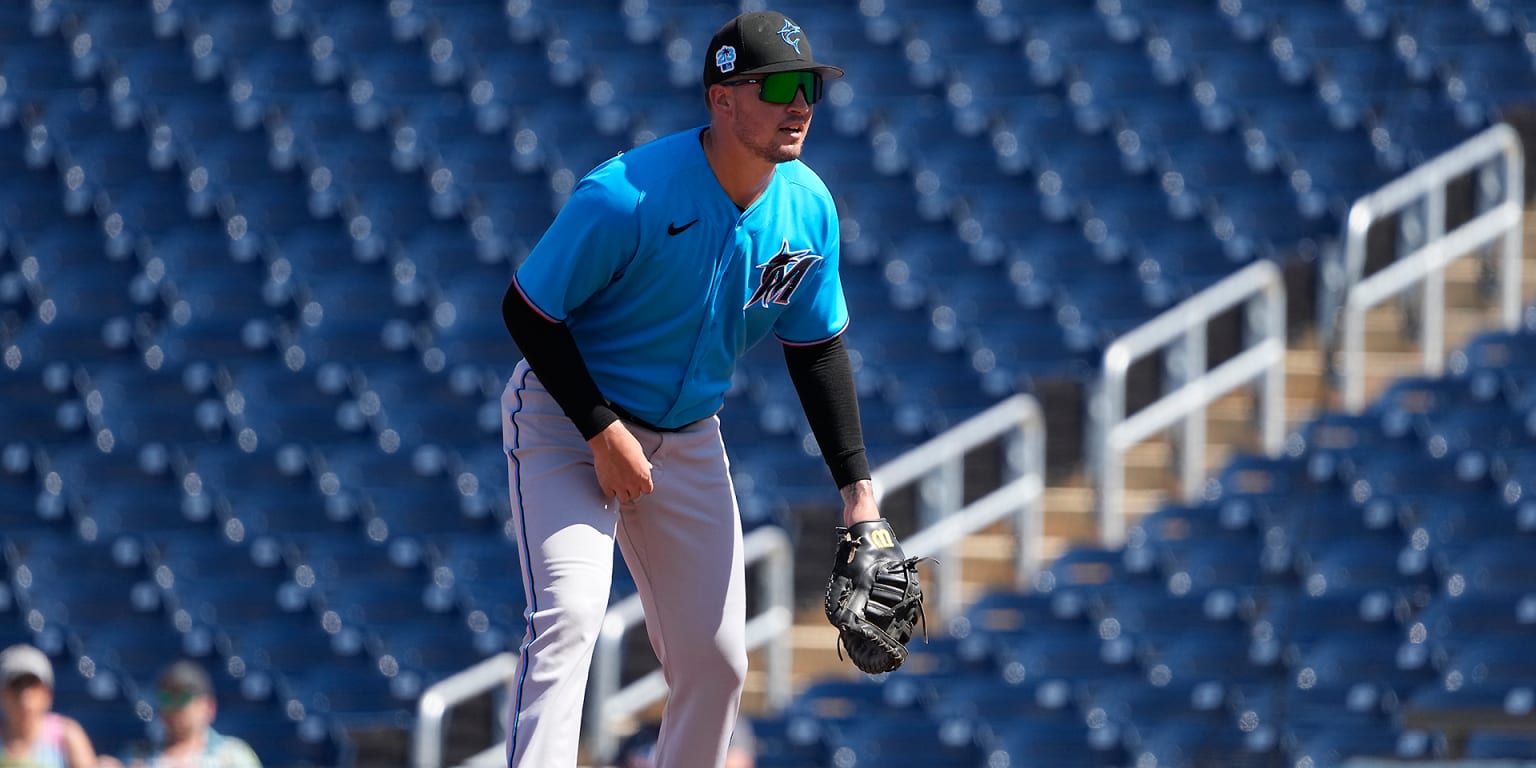 Miami Marlins: Jordan Groshans learning first base