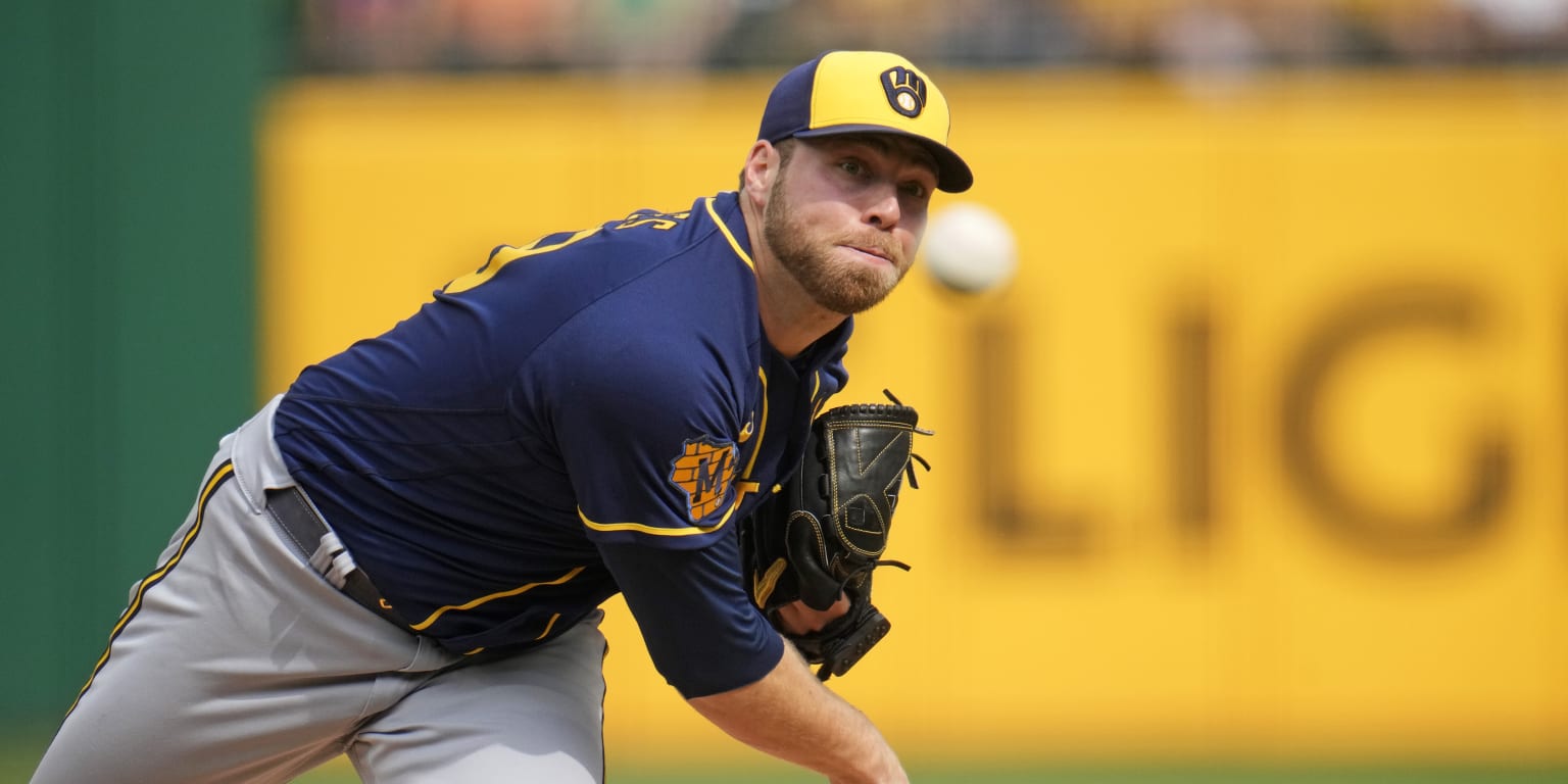 Burnes flirts with perfection as Brewers’ bats break out
