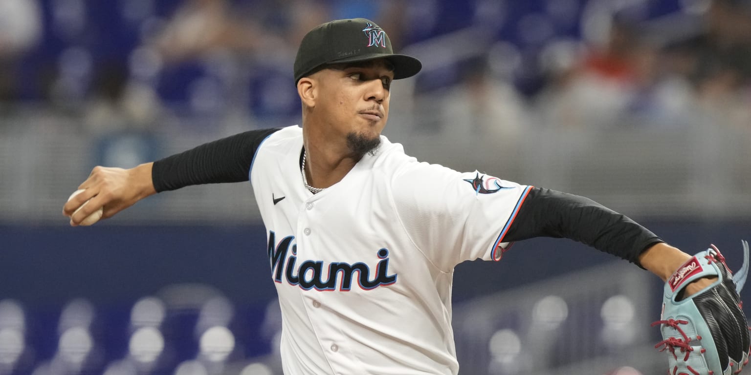 Eury Pérez has impressed since arriving in the MLB