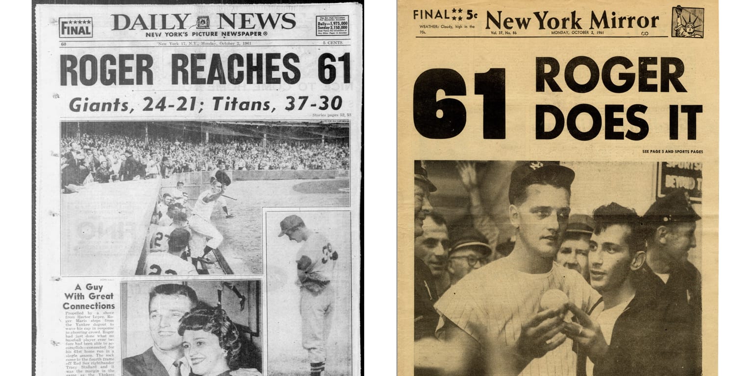 Fifty years later, fan recalls catching Roger Maris' 61st homer